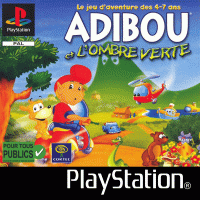 Adibou et L'Ombre Verte PAL Playstation PAL box art